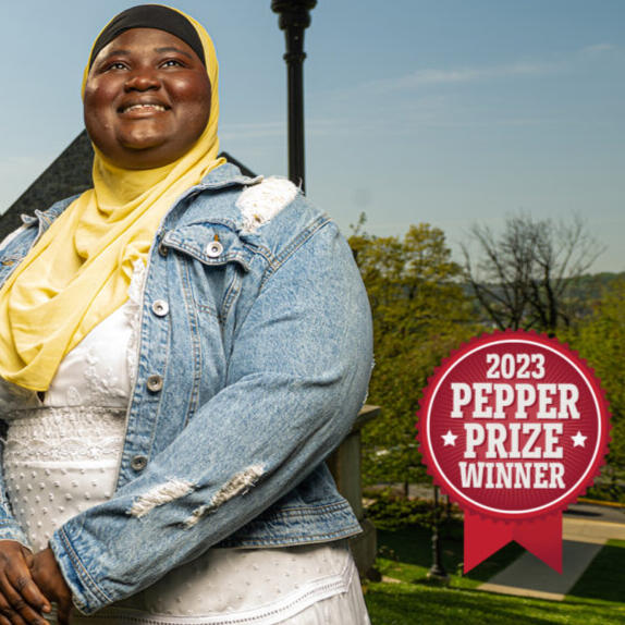 Fatimata Cham ’23 helps young women ‘center their voices’